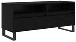 vidaXL TV-Schr&auml;nk Schwarz Eichen-Optik 100 x 34,5 x 44,5 cm