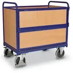 VARIOfit SW-700.406 Kastenwagen Stahl pulverbeschichtet Traglast (max.): 500kg