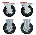 vidaXL Rollen 4 Stk. 125 mm