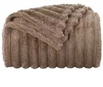 vidaXL &Uuml;berwurfdecke Kamel 150 x 130 cm Fleece