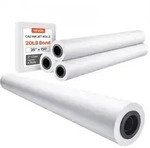 VEVOR Gro_formatpapier Plotterpapier 45,7 m x 915 mm 4 Rollen CAD-Bond-Rollen...