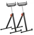 VEVOR 2er-Set Rollenst&auml;nder, 113kg Tragkraft, h&ouml;henverstellbar 68-109cm,...