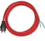 Anschlusskabel H05RR-F 3G1,5 Kabel-L.3m Gummi rot Brennenstuhl