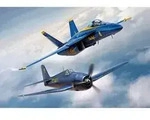 "Geschenkset "Blue Angels - 80 Years": Hellcat & F/A-18 in 1:72"