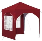 vidaXL Pop-up Partyzelt 192 x 192 x 245 cm Bordeauxrot