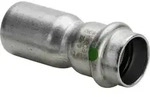 VIEGA Reduzierst&uuml;ck Sanpress Inox Edelstahl 42x22mm