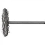PFERD Rundb&uuml;rste RBU 3202/3 INOX 0,10 mit Schaft - INOX - ungezopft -...