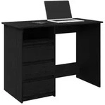 vidaXL Schreibtisch Schwarz 102x50x75 cm Holzwerkstoff
