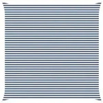 vidaXL Sonnensegel Blau und Wei&szlig; 6 x 6 m 100 % Polyester Oxford