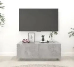 vidaXL TV-Schrank Betongrau 100x35x40 cm Holzwerkstoff