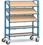 Fetra 1384 Etagenwagen Stahl pulverbeschichtet Traglast (max.): 250kg...