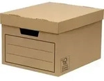 Aufbewahrungsbox Bankers Box 320x250x390 mm braun VE=10 St&uuml;ck