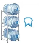 VEVOR Wasserkrughalter mit 3 Ebenen, 5-Gallonen-Wasserflaschenhalter,...
