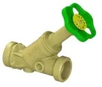Schl&ouml;sser Armaturen JS FREISTROMVENTIL, AUSSENG.MULTI O.ENTL.,N.ST.SP,DN32,AG1...