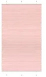 vidaXL Plissee Rosa 120x200 cm Stoffbreite 119,4 cm Polyester