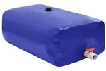 vidaXL Wassertank mit Wasserhahn Faltbar 670 L PVC