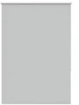 vidaXL Verdunkelungsrollo Hellgrau 110x130cm Stoffbreite 105,7cm