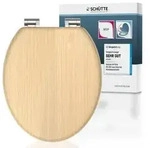 MDF WC-Sitz NATURAL WOOD, mit Absenkautomatik