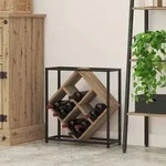 vidaXL Weinregal Artisan Eiche 51x18x52,5 cm Holzwerkstoff