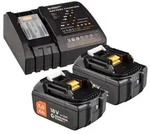 WS24 Akku Starter-Set 18 V / 2x 5,0 Ah Akku + Schnellladeger&auml;t
