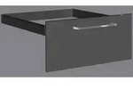 Schublade f&uuml;r H&auml;ngeregistratur Aveto BxT 760x380mm anthrazit