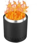 VEVOR Rauchfreier Feuerstellenofen, Lagerfeuer, H: 39,4 cm x Durchmesser: 39,6 cm,
