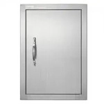 VEVOR Grill-Zugangst&uuml;r, 355 x 508 mm, Einzelne Au_enk&uuml;chent&uuml;r,...