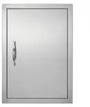VEVOR Grillzugangst&uuml;r, 457 x 610 x 45 mm, Einzelne Au_enk&uuml;chent&uuml;r,...