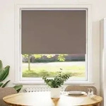 vidaXL Verdunkelungsrollo Kaffeebraun 105x130cm Stoffbreite 100,7cm