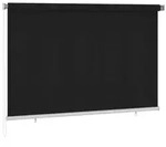 vidaXL Au&szlig;enrollo 220x140 cm Schwarz