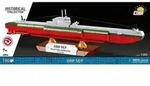ORP Sęp &ndash; Polnisches U-Boot Modellbauset (190 Teile, Ma&szlig;stab 1:300)