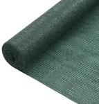 vidaXL Zaunblende Gr&uuml;n 2x25 m HDPE 75 g/m2