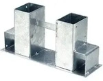 Holzstapelhalter, feuerverzinkt