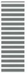 vidaXL Zebrarollo Dunkelgrau 85x230 cm Stoffbreite 80,9 cm Polyester