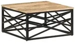 vidaXL Couchtisch 68 x 68 x 35 cm Massivholz Mango