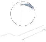 vidaXL Ersatz-Handkurbel f&uuml;r Markise 150 cm