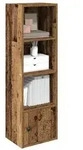 vidaXL B&uuml;cherregal Altholz-Optik 31x24x102 cm Holzwerkstoff