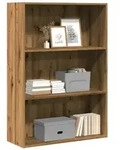 vidaXL B&uuml;cherregal Artisan-Eiche 80x30x114 cm Holzwerkstoff