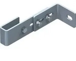 Wandhalter G.1,4kg Stahl verz. verstellbar f.Wandabstand 150-200mm Zarges