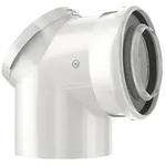 Bosch Doppelrohrbogen mit Pr&uuml;f&ouml;ffnung FC-CER80-87, D 80/125mm