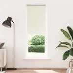 vidaXL Verdunkelungsrollo Cremewei&szlig; 80x230cm Stoffbreite 75,7 cm