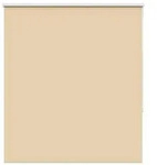 vidaXL Verdunkelungsrollo Beige 120x130 cm Stoffbreite 116,6 cm