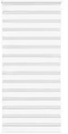 vidaXL Zebrarollo Wei&szlig; 115x230 cm Stoffbreite 110,9 cm Polyester