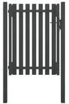 vidaXL Gartentor Stahl 1x1,7 m Anthrazit