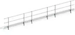 Layher Seitenschutz 3-teilig zum Alusteg 600 L&auml;nge 9,10 m