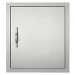 VEVOR Grill-Zugangst&uuml;r, 457 x 508 mm, Einzelne Au_enk&uuml;chent&uuml;r,...