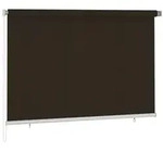 vidaXL Au&szlig;enrollo 220x140 cm Braun