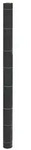 vidaXL Unkrautvlies Schwarz 1,5x50 m PP