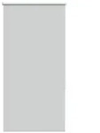 vidaXL Verdunkelungsrollo Hellgrau 70x150 cm Stoffbreite 65,7 cm