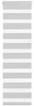 vidaXL Zebrarollo Hellgrau 50x100 cm Stoffbreite 45,9 cm Polyester